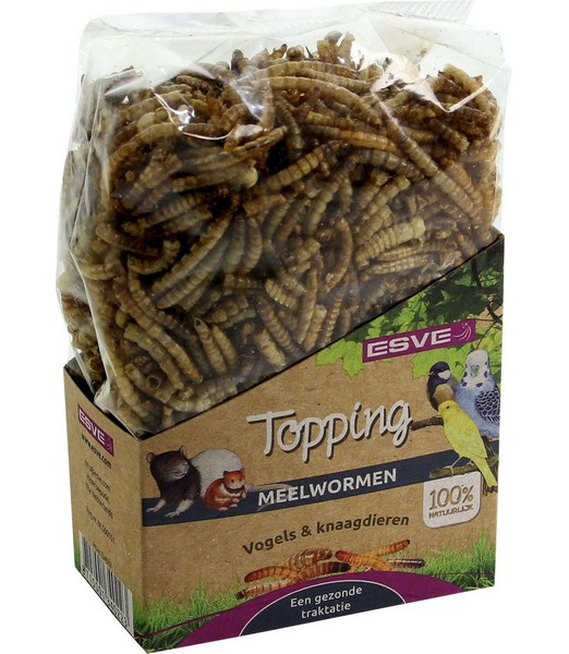 ESVE Topping Meelwormen Vogel/Knaagdier 70 gr