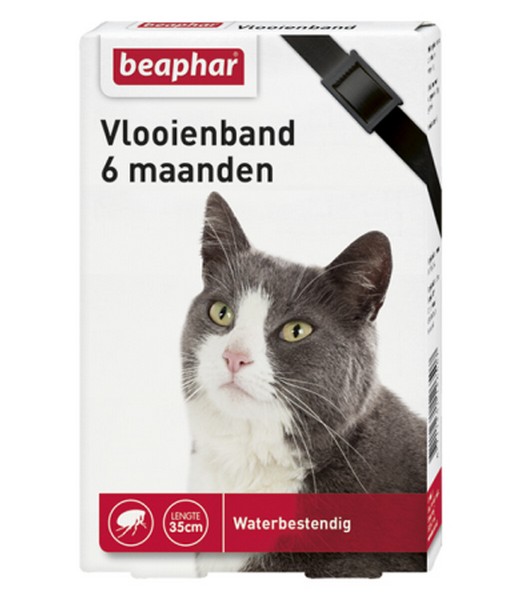 Beaphar Vlooienband Kat Zwart