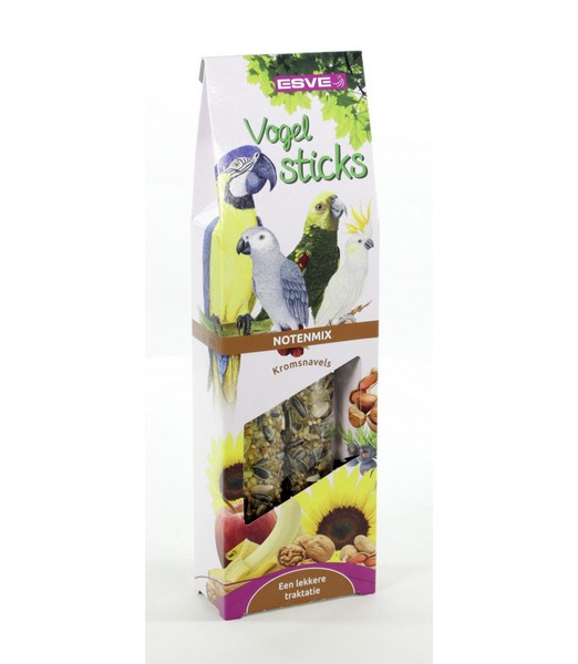 ESVE Vogelsticks Pap.Noten-Mix 2 st