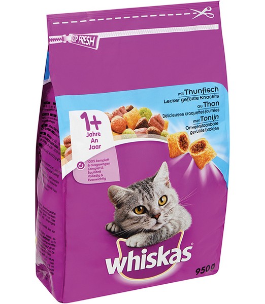 Whiskas Droog Tonijn 3,8 kg